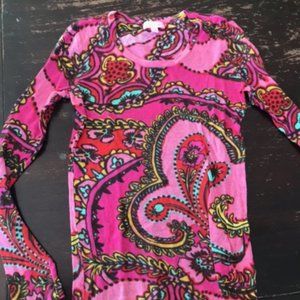 Lily Pulitzer Pink Print Sweater XS